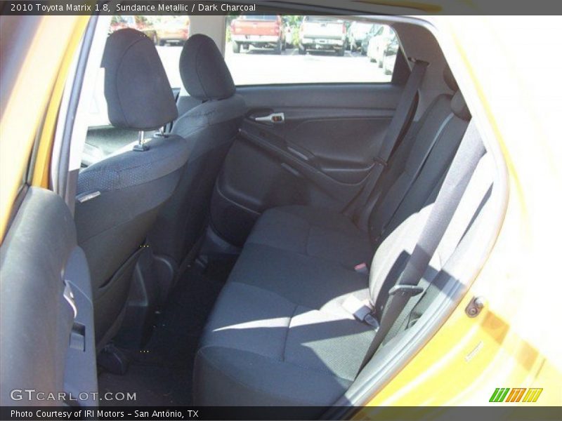 Sundance Metallic / Dark Charcoal 2010 Toyota Matrix 1.8