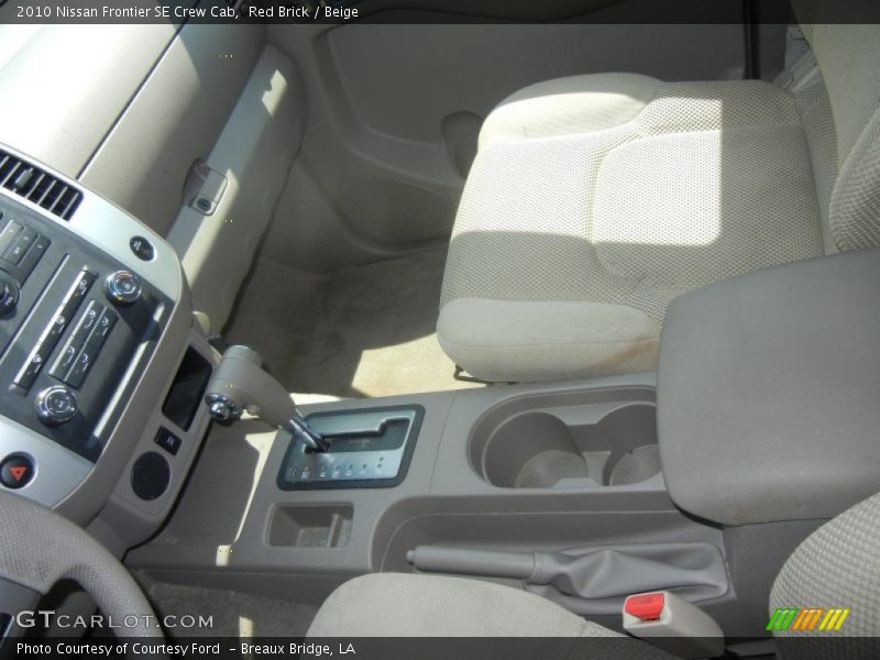 Red Brick / Beige 2010 Nissan Frontier SE Crew Cab
