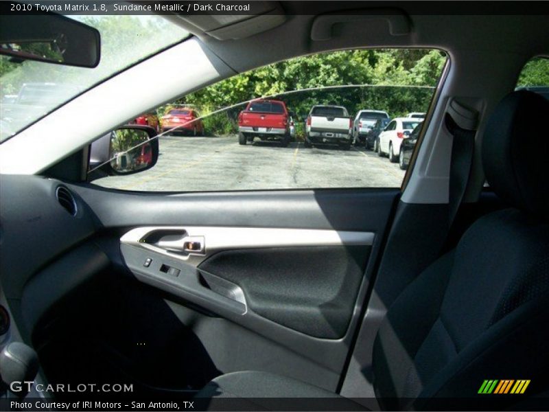 Sundance Metallic / Dark Charcoal 2010 Toyota Matrix 1.8