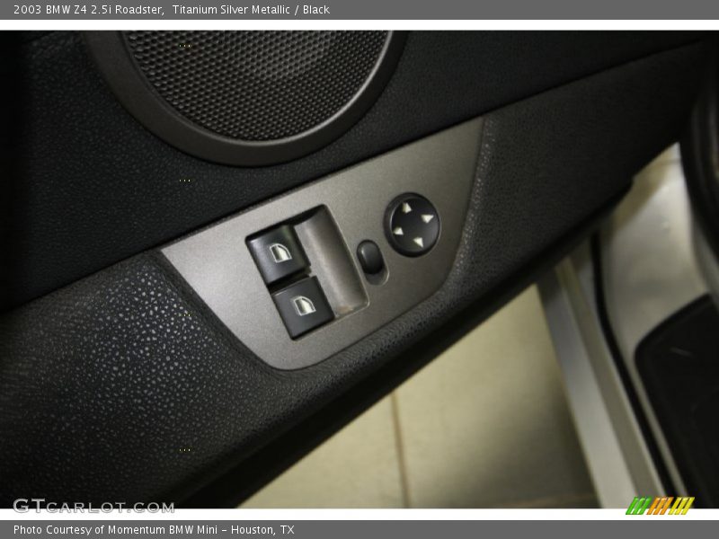 Titanium Silver Metallic / Black 2003 BMW Z4 2.5i Roadster