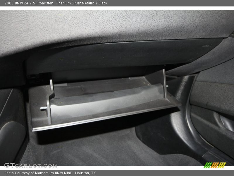 Titanium Silver Metallic / Black 2003 BMW Z4 2.5i Roadster