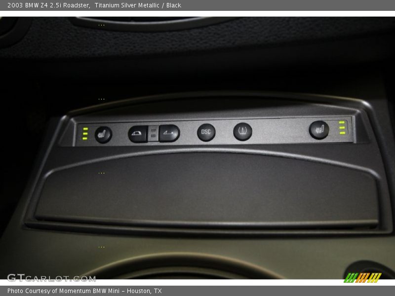 Titanium Silver Metallic / Black 2003 BMW Z4 2.5i Roadster