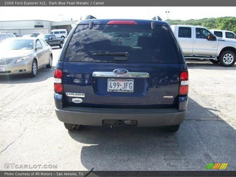 Dark Blue Pearl Metallic / Camel 2006 Ford Explorer XLS