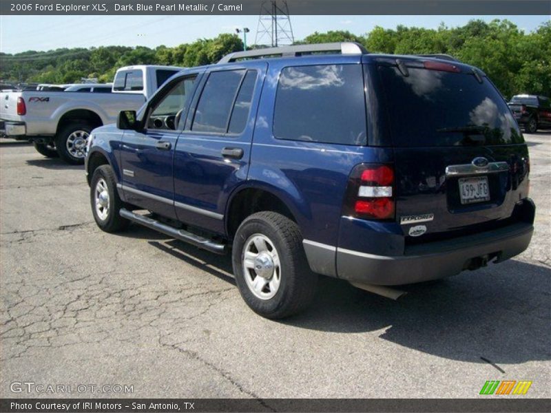 Dark Blue Pearl Metallic / Camel 2006 Ford Explorer XLS
