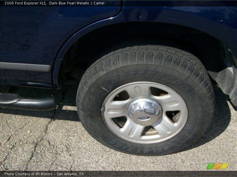 Dark Blue Pearl Metallic / Camel 2006 Ford Explorer XLS