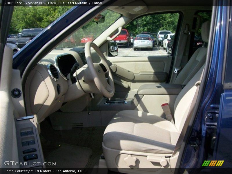 Dark Blue Pearl Metallic / Camel 2006 Ford Explorer XLS