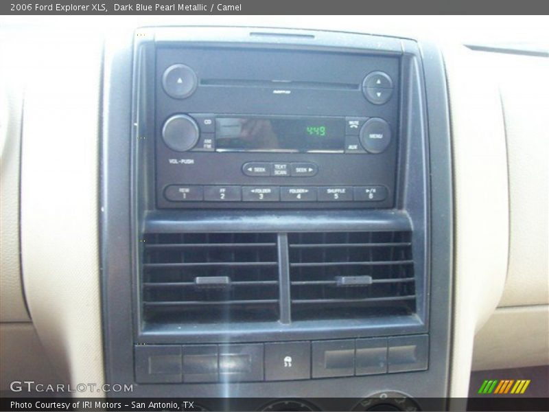Dark Blue Pearl Metallic / Camel 2006 Ford Explorer XLS