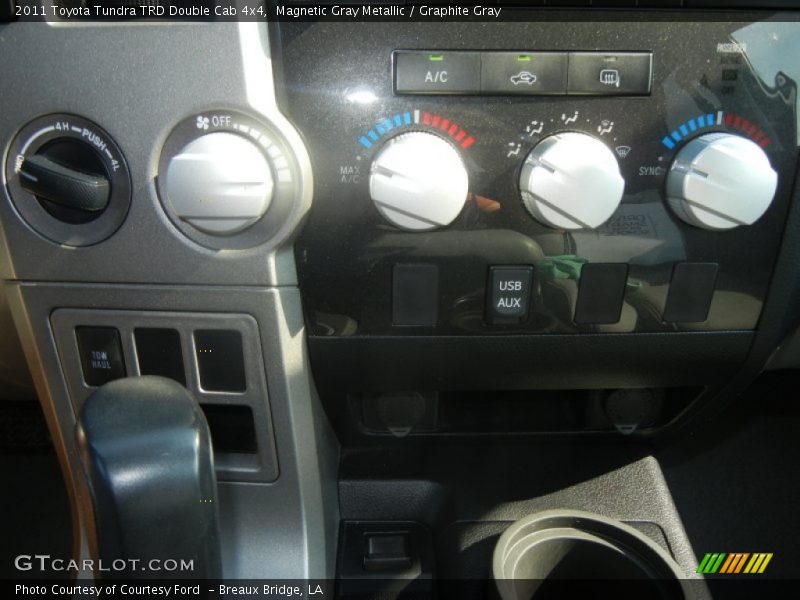 Magnetic Gray Metallic / Graphite Gray 2011 Toyota Tundra TRD Double Cab 4x4