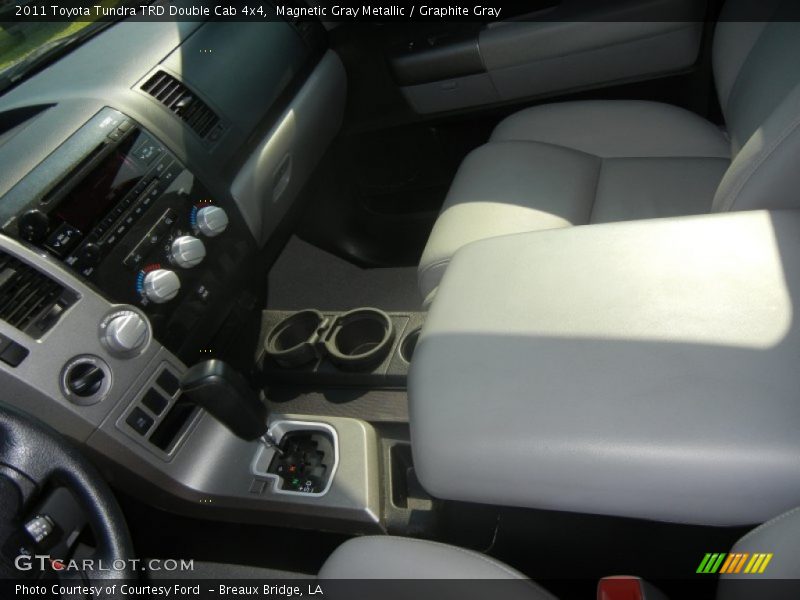 Magnetic Gray Metallic / Graphite Gray 2011 Toyota Tundra TRD Double Cab 4x4