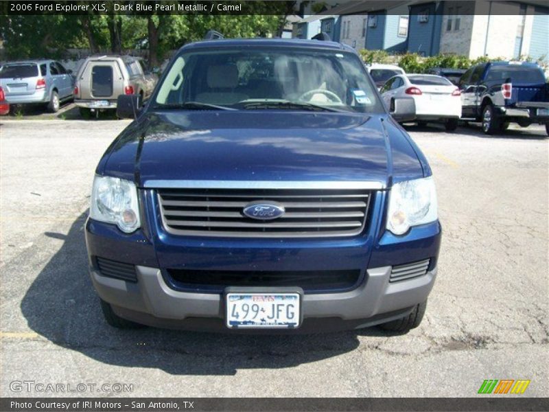 Dark Blue Pearl Metallic / Camel 2006 Ford Explorer XLS