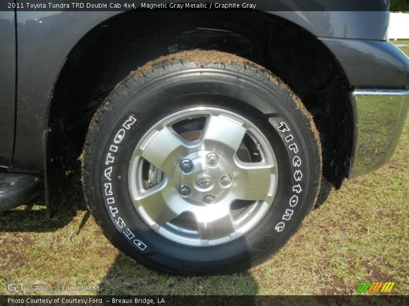 Magnetic Gray Metallic / Graphite Gray 2011 Toyota Tundra TRD Double Cab 4x4