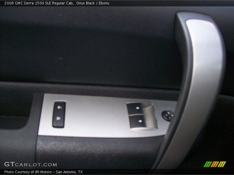 Onyx Black / Ebony 2008 GMC Sierra 1500 SLE Regular Cab