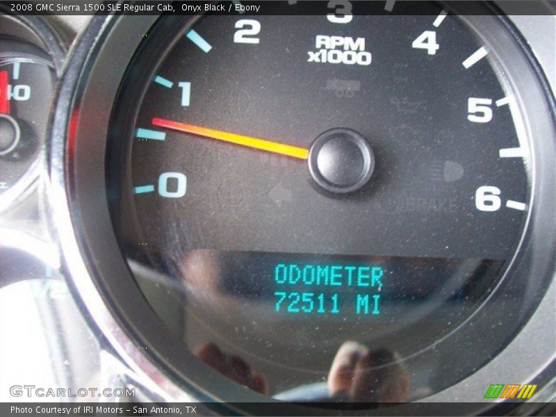 Onyx Black / Ebony 2008 GMC Sierra 1500 SLE Regular Cab