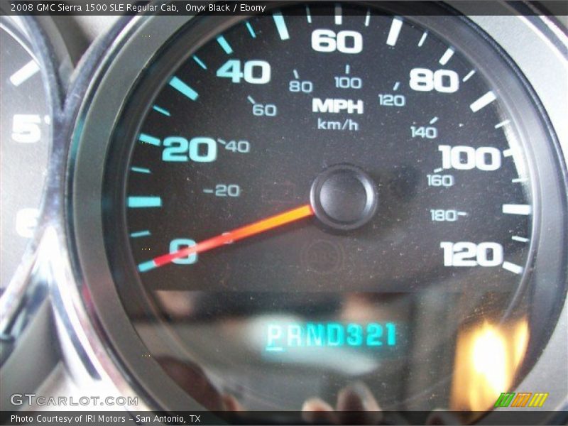 Onyx Black / Ebony 2008 GMC Sierra 1500 SLE Regular Cab