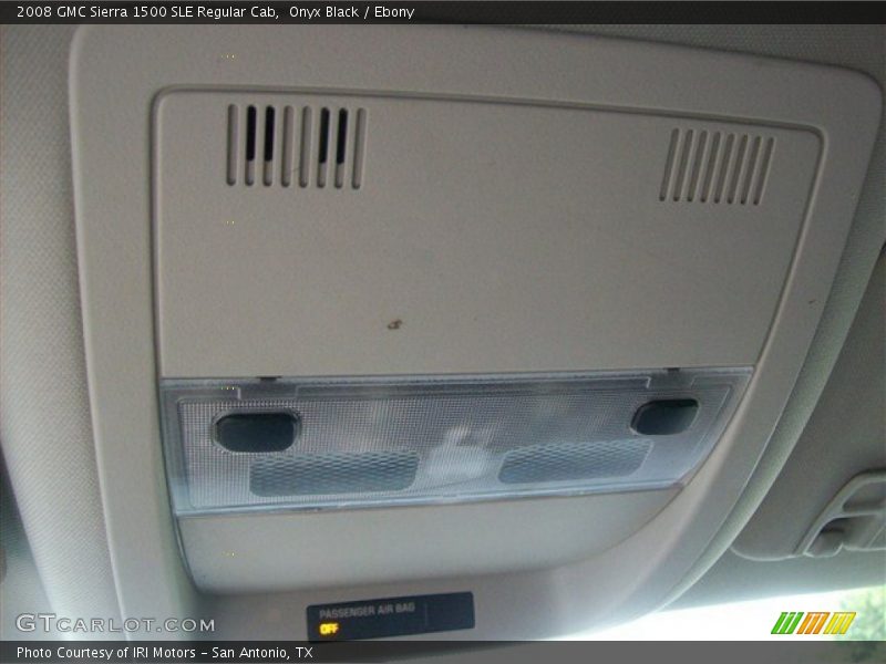 Onyx Black / Ebony 2008 GMC Sierra 1500 SLE Regular Cab