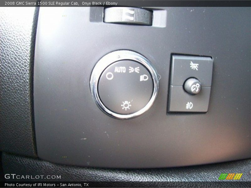 Onyx Black / Ebony 2008 GMC Sierra 1500 SLE Regular Cab