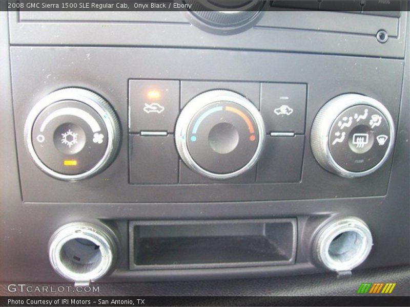 Onyx Black / Ebony 2008 GMC Sierra 1500 SLE Regular Cab