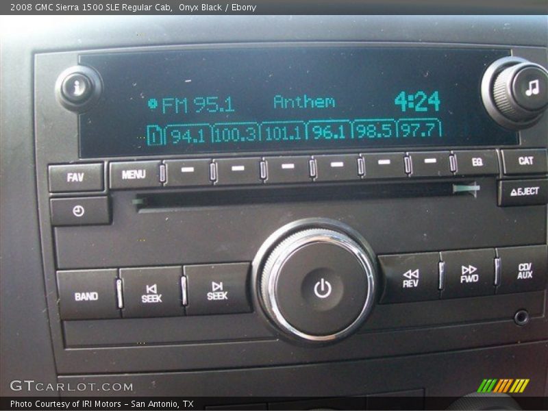 Audio System of 2008 Sierra 1500 SLE Regular Cab