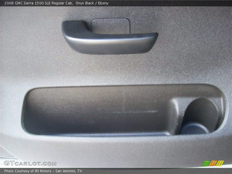 Onyx Black / Ebony 2008 GMC Sierra 1500 SLE Regular Cab