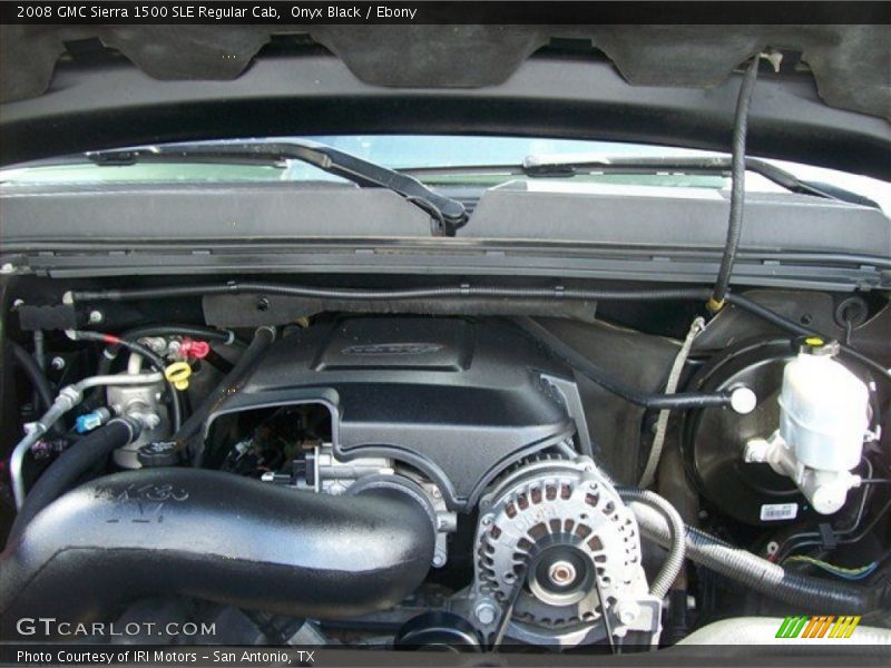 Onyx Black / Ebony 2008 GMC Sierra 1500 SLE Regular Cab