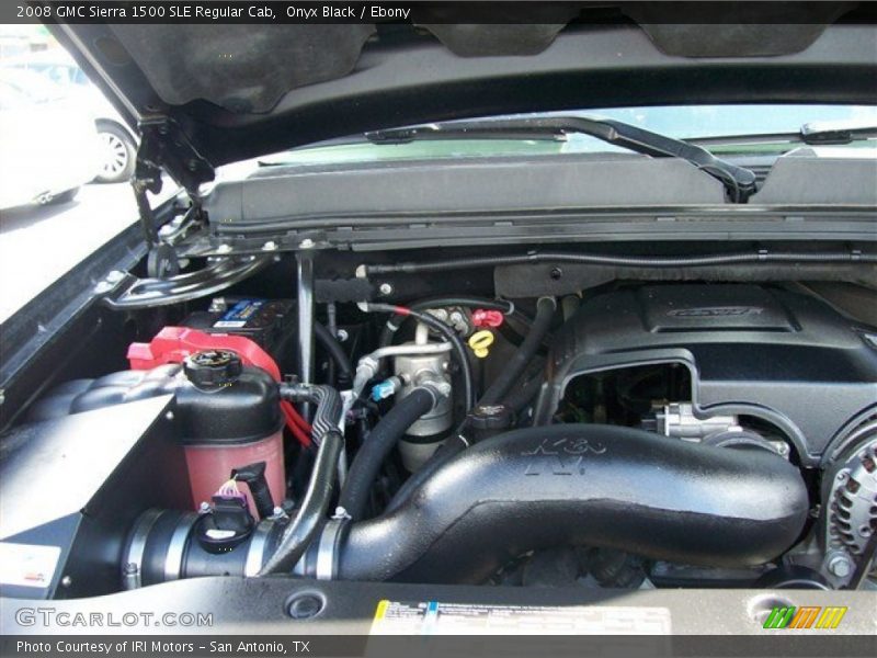 Onyx Black / Ebony 2008 GMC Sierra 1500 SLE Regular Cab