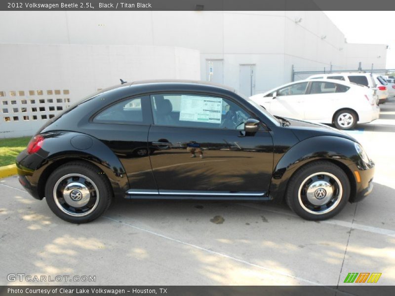  2012 Beetle 2.5L Black