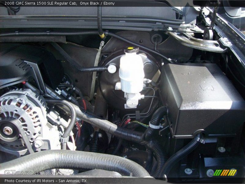 Onyx Black / Ebony 2008 GMC Sierra 1500 SLE Regular Cab