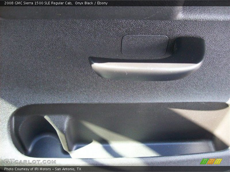 Onyx Black / Ebony 2008 GMC Sierra 1500 SLE Regular Cab