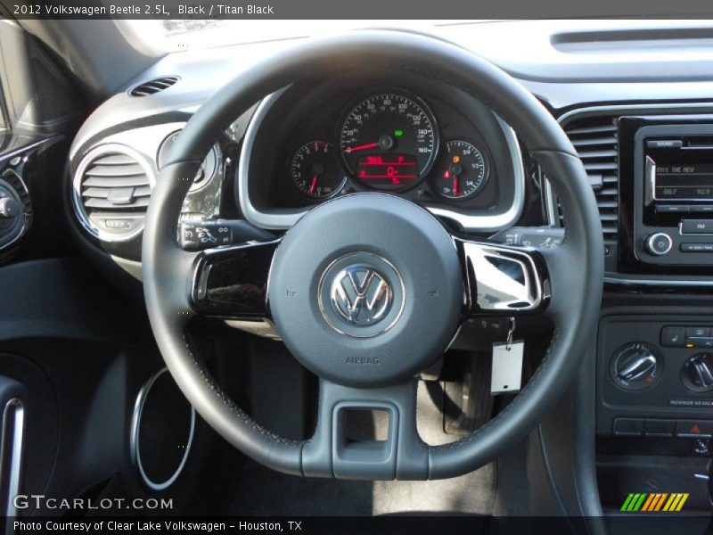  2012 Beetle 2.5L Steering Wheel