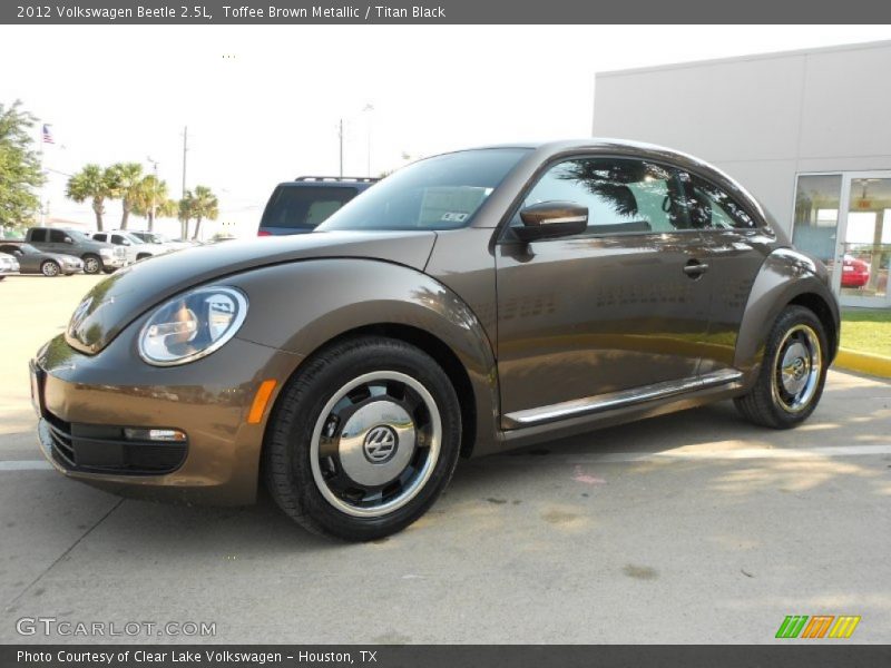 Toffee Brown Metallic / Titan Black 2012 Volkswagen Beetle 2.5L