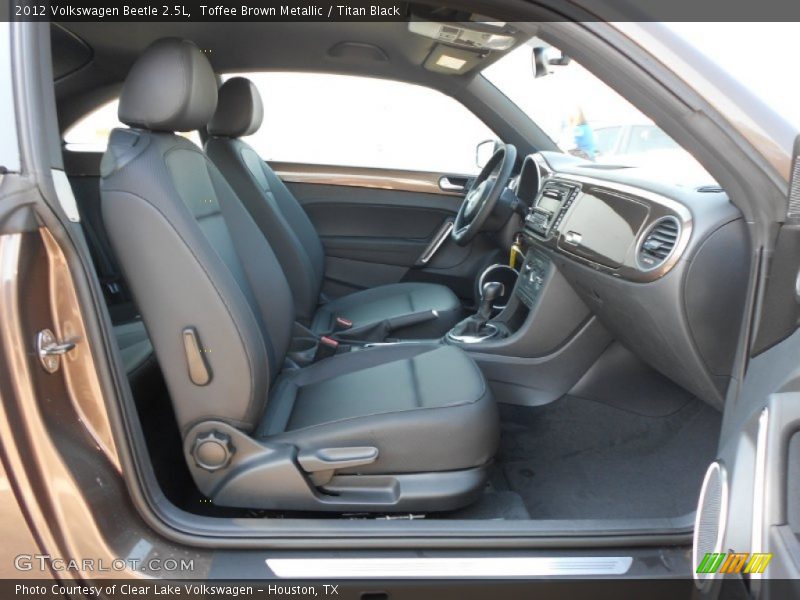 Toffee Brown Metallic / Titan Black 2012 Volkswagen Beetle 2.5L