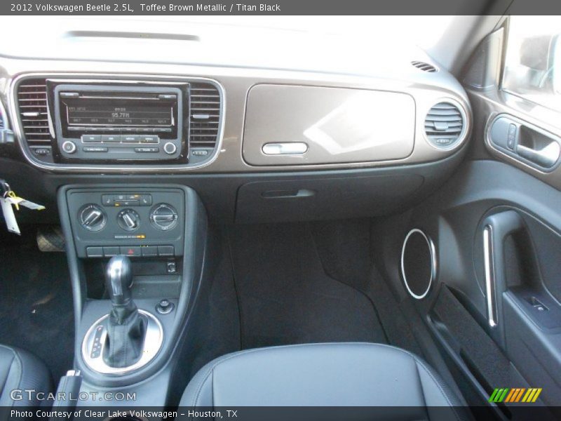 Toffee Brown Metallic / Titan Black 2012 Volkswagen Beetle 2.5L