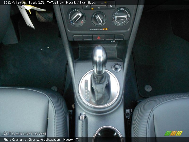 Toffee Brown Metallic / Titan Black 2012 Volkswagen Beetle 2.5L