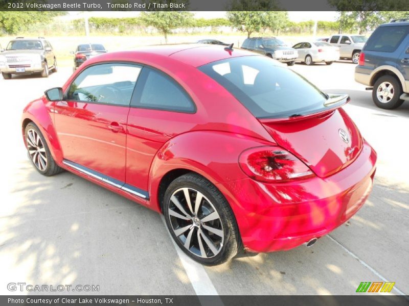 Tornado Red / Titan Black 2012 Volkswagen Beetle Turbo
