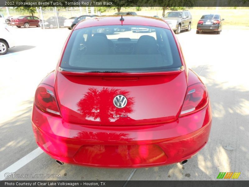 Tornado Red / Titan Black 2012 Volkswagen Beetle Turbo