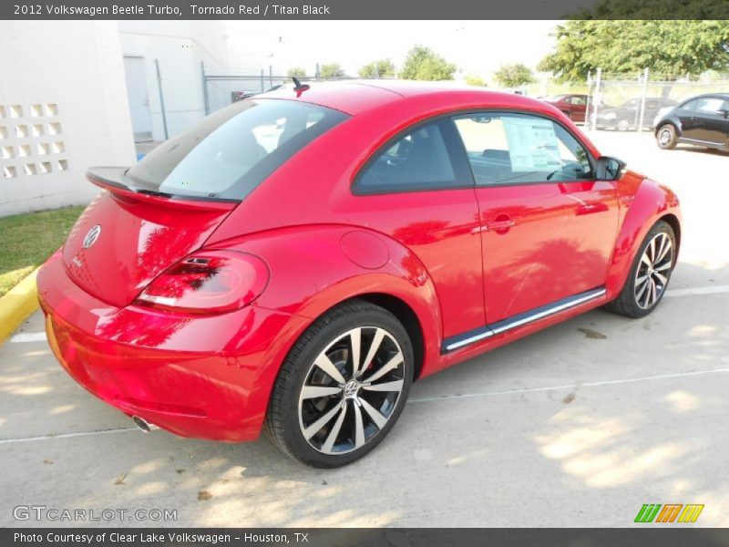 Tornado Red / Titan Black 2012 Volkswagen Beetle Turbo