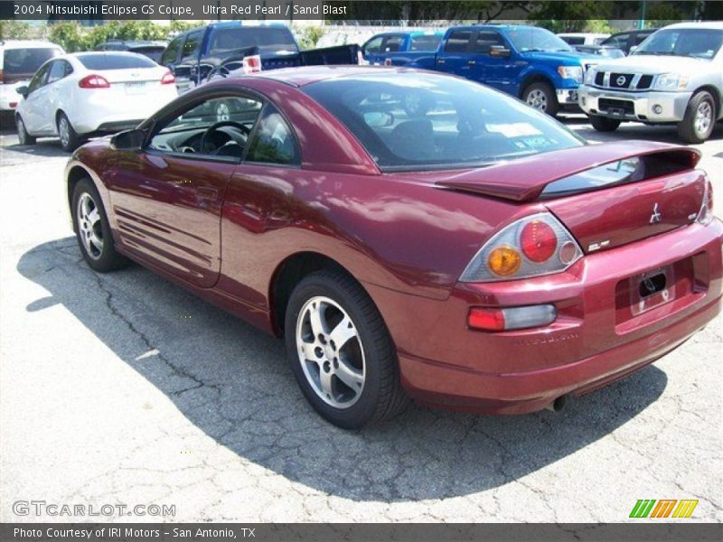 Ultra Red Pearl / Sand Blast 2004 Mitsubishi Eclipse GS Coupe