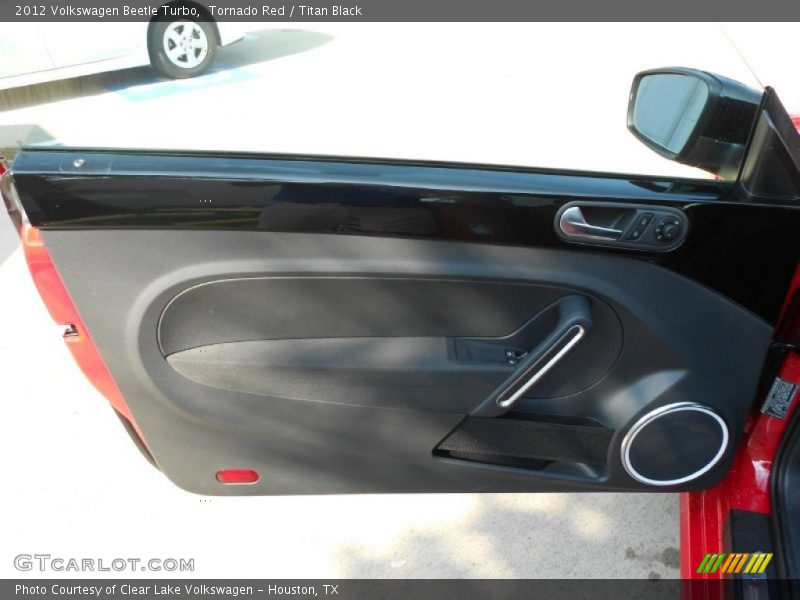 Tornado Red / Titan Black 2012 Volkswagen Beetle Turbo