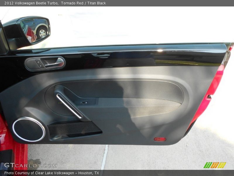 Tornado Red / Titan Black 2012 Volkswagen Beetle Turbo