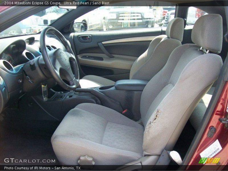  2004 Eclipse GS Coupe Sand Blast Interior