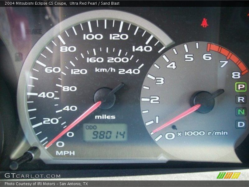 Ultra Red Pearl / Sand Blast 2004 Mitsubishi Eclipse GS Coupe