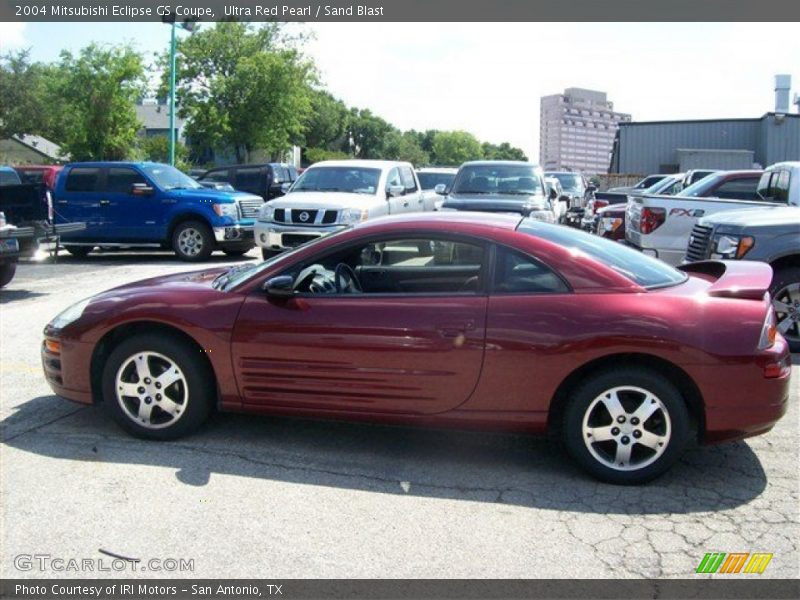 Ultra Red Pearl / Sand Blast 2004 Mitsubishi Eclipse GS Coupe