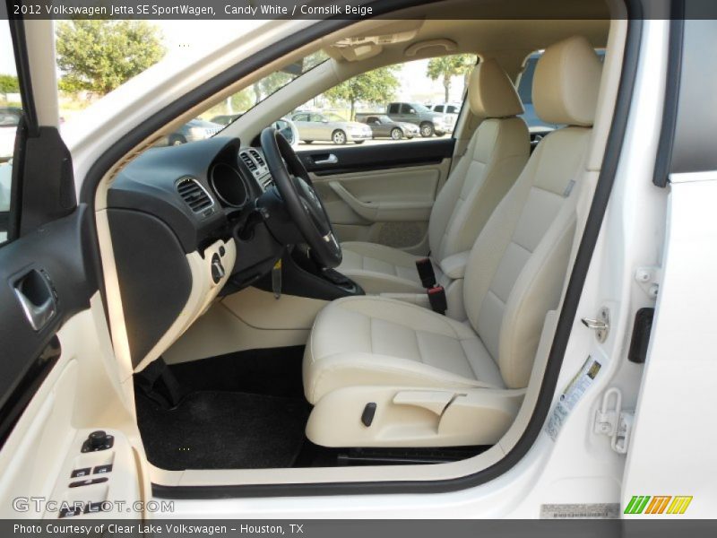 Front Seat of 2012 Jetta SE SportWagen