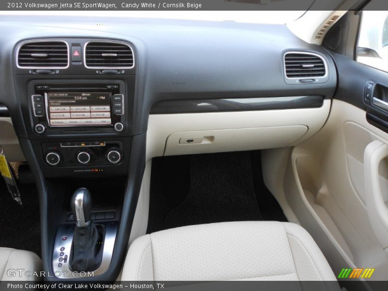 Candy White / Cornsilk Beige 2012 Volkswagen Jetta SE SportWagen
