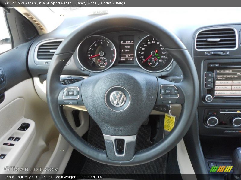  2012 Jetta SE SportWagen Steering Wheel