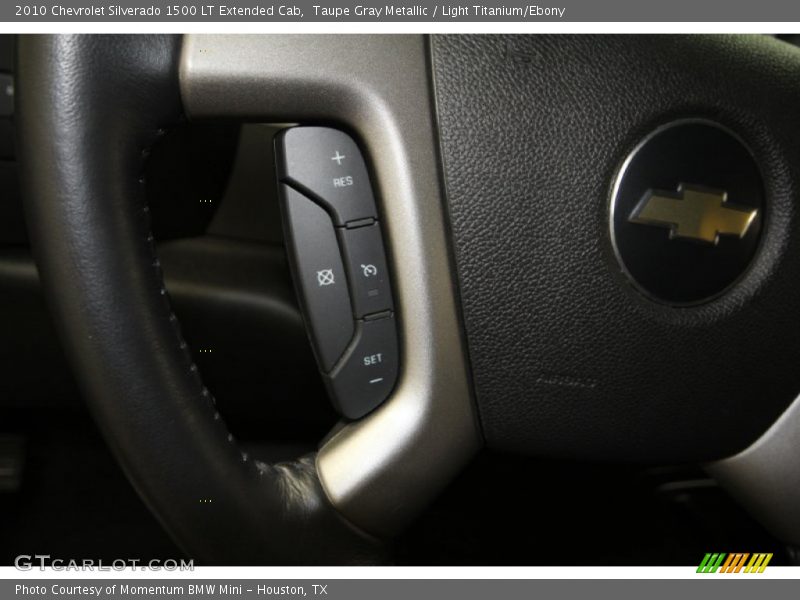 Taupe Gray Metallic / Light Titanium/Ebony 2010 Chevrolet Silverado 1500 LT Extended Cab