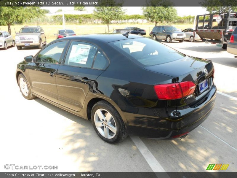 Black / Titan Black 2012 Volkswagen Jetta TDI Sedan