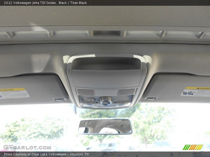 Black / Titan Black 2012 Volkswagen Jetta TDI Sedan