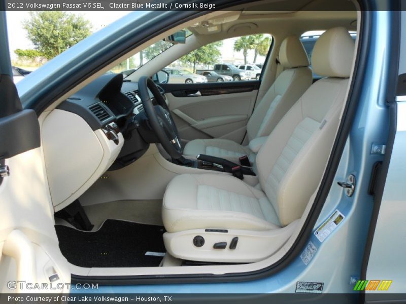  2012 Passat V6 SEL Cornsilk Beige Interior