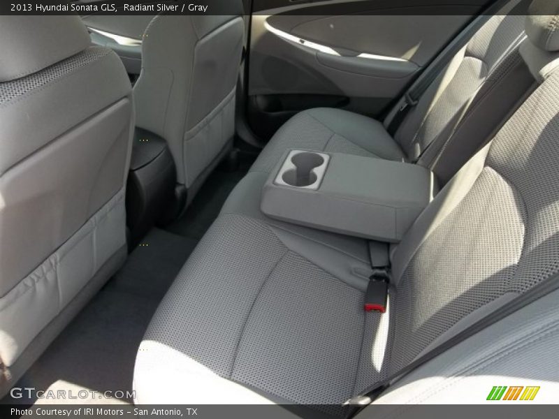 Radiant Silver / Gray 2013 Hyundai Sonata GLS